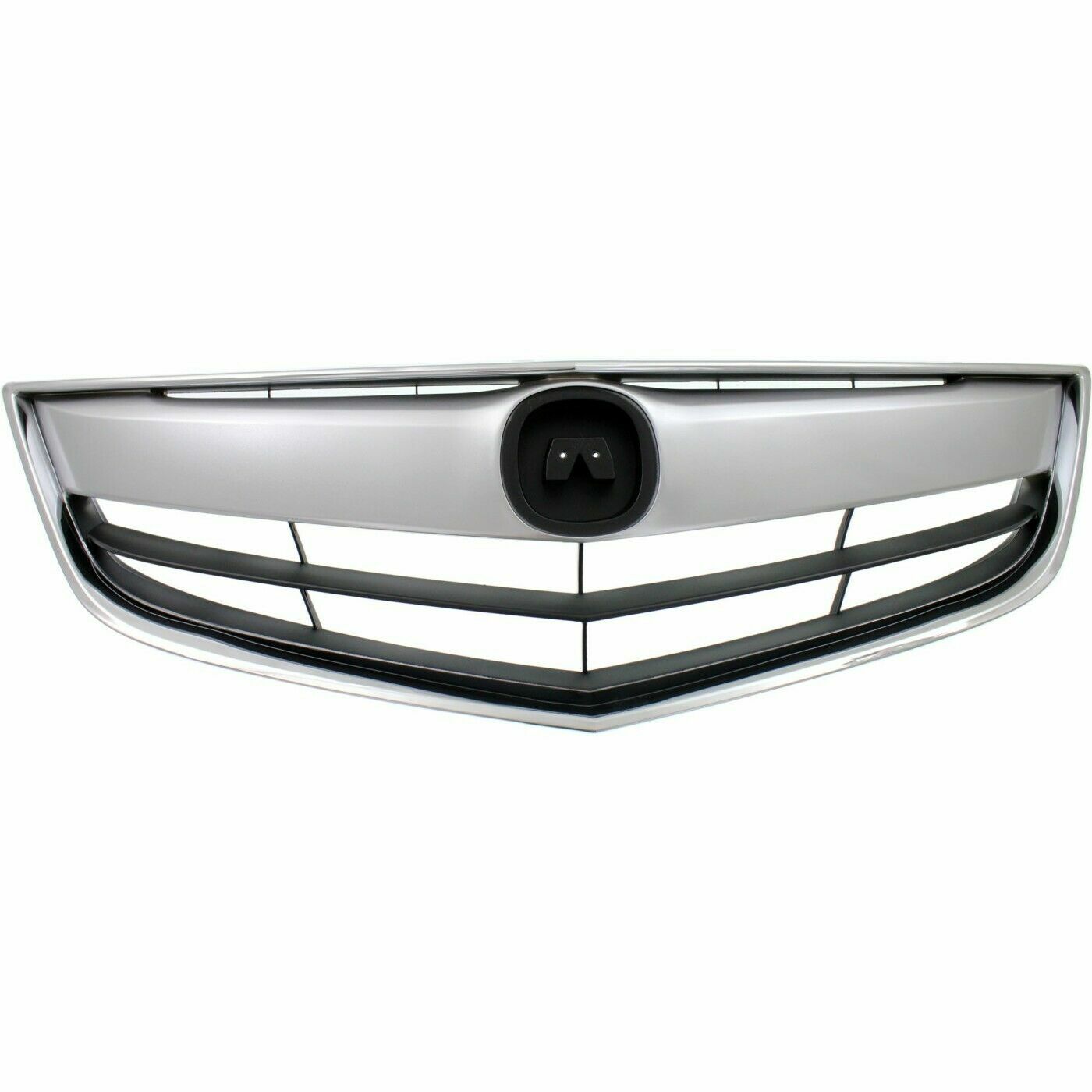 Front Upper Chrome Grill Mesh Grille for Acura ILX 2013 2014 2015 13 14 15