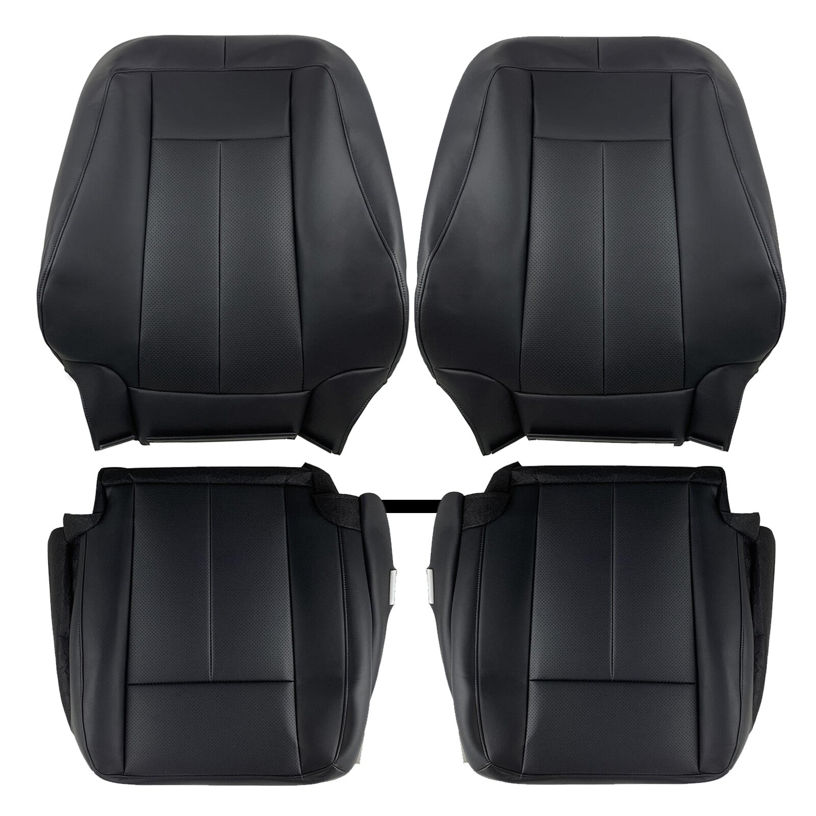 Driver Passenger Bottom Top Leather Seat Cover 2007 2014 for Ford Expedition