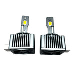 1 Pair D3S D3R LED Headlight Bulbs Kit 6500K White HID Xenon Conversion Lamp