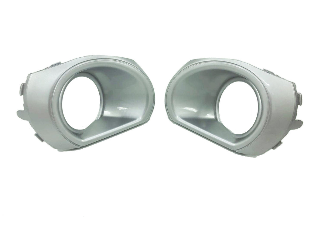 Silver Fog Lights Lamps Cover Trim Ring for 2010-2012 for Subaru Outback 2PCS