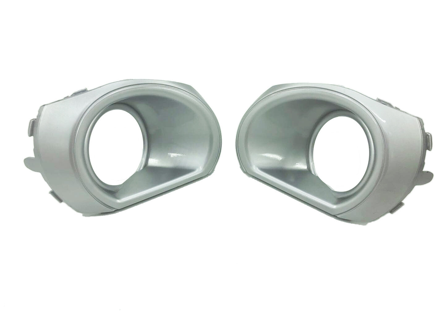 Silver Fog Lights Lamps Cover Trim Ring for 2010-2012 for Subaru Outback 2PCS