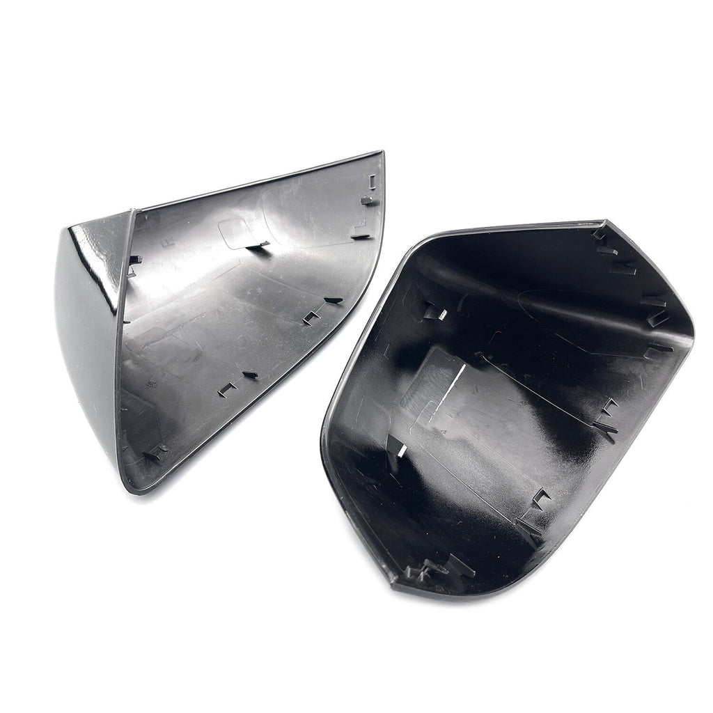 2X Left And Right Rear View Side Mirror Cover Skull Cap Black for Tesla Model y