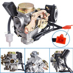GY6 50cc 100cc Big Bore Carburetor Fit For 139QMB 139QMA Scooter Moped ATV 19mm
