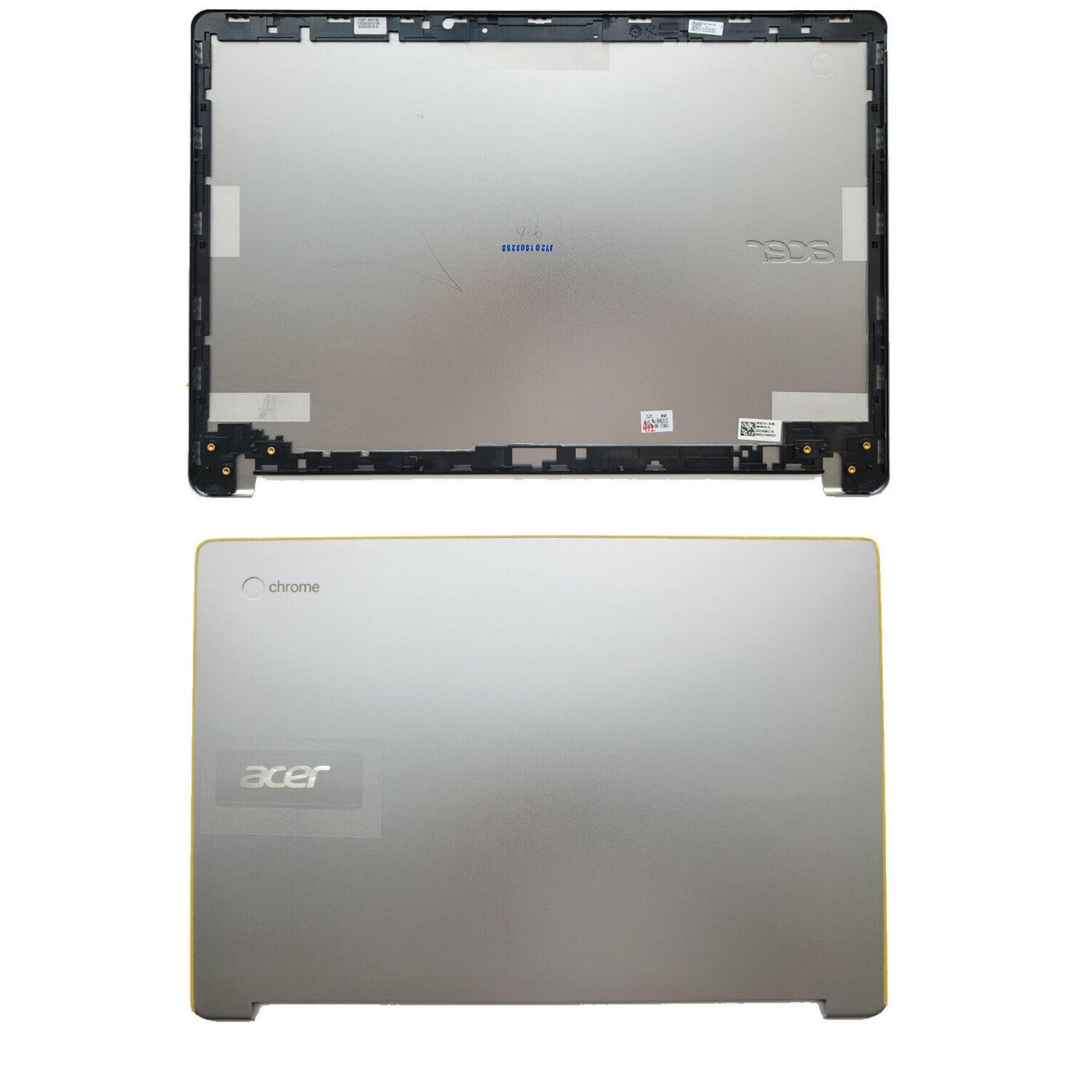 60 GHPN7 001 Silver LCD Back Cover Rear Lid Top for Acer Chromebook CB5 312T