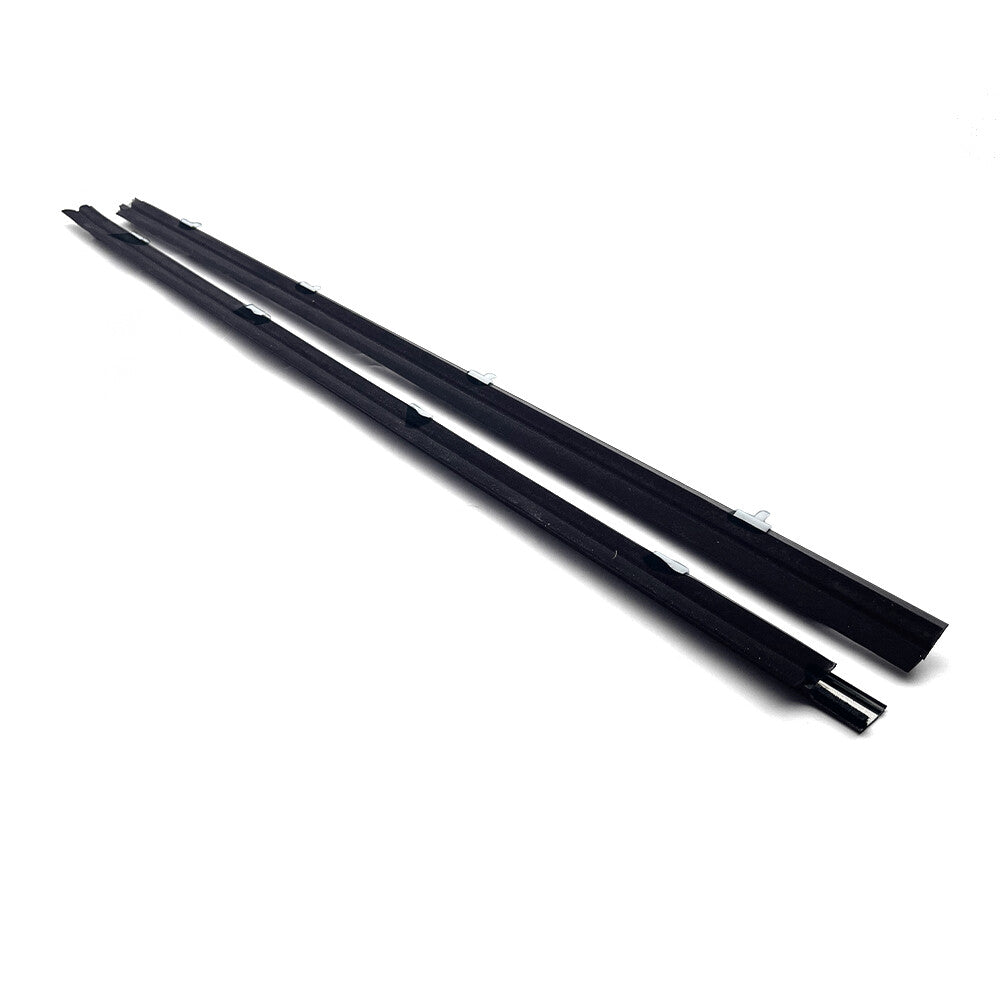 Front Door Window Belt Weatherstrip 2PCS for Toyota Tacoma 1995 2004