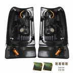 Tail Light Black Chrome Housing LED For Dodge Ram Truck 1500 2500 3500 94-01