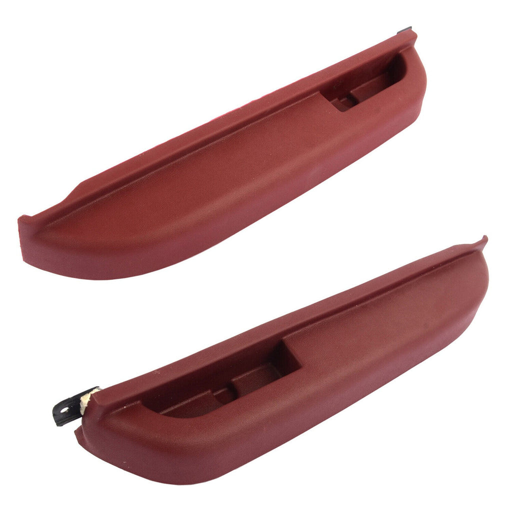Front LH RH Door Armrest Red 2Pcs for Chevrolet for GMC 1500 2500 3500 90 94