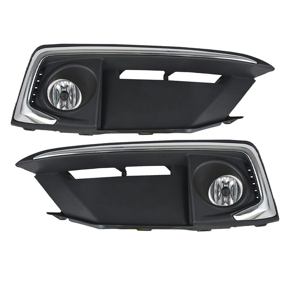 For 2019 2020 Honda Civic Coupe/Sedan Fog Light Assembly w/Halogen Bulbs