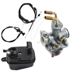 Carburetor Air Filter & Throttle Choke Cable Carb Fit For Yamaha Y ZINGER PW 50