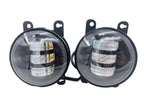 White/Yellow Dual Color 9W LED Fog Lights Lamps for Honda for Nissan for Subaru