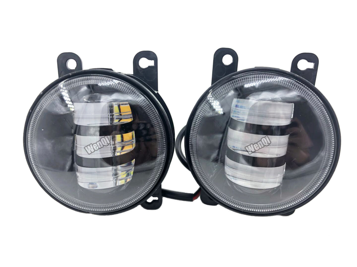 White/Yellow Dual Color 9W LED Fog Lights Lamps for Honda for Nissan for Subaru