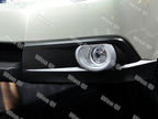 Silver Fog Lights Lamps Cover Trim Ring for 2010-2012 for Subaru Outback 2PCS