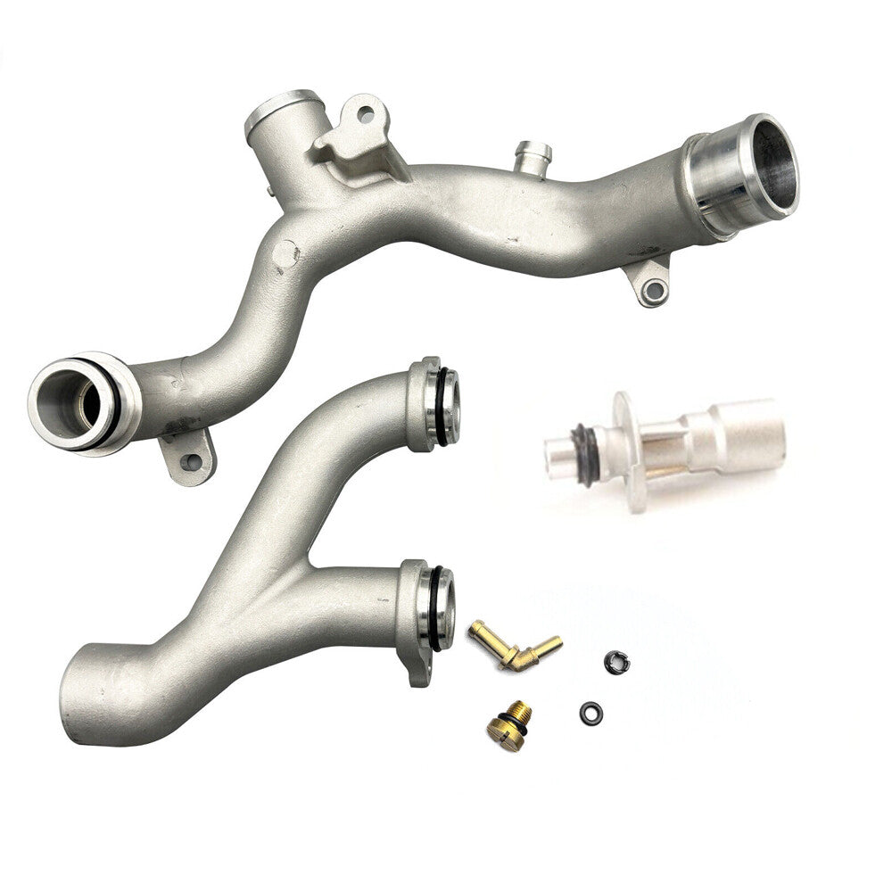 Upgraded Metal Coolant Outlet Pipes 3 0L 5 0L for Jaguar for Land Rover
