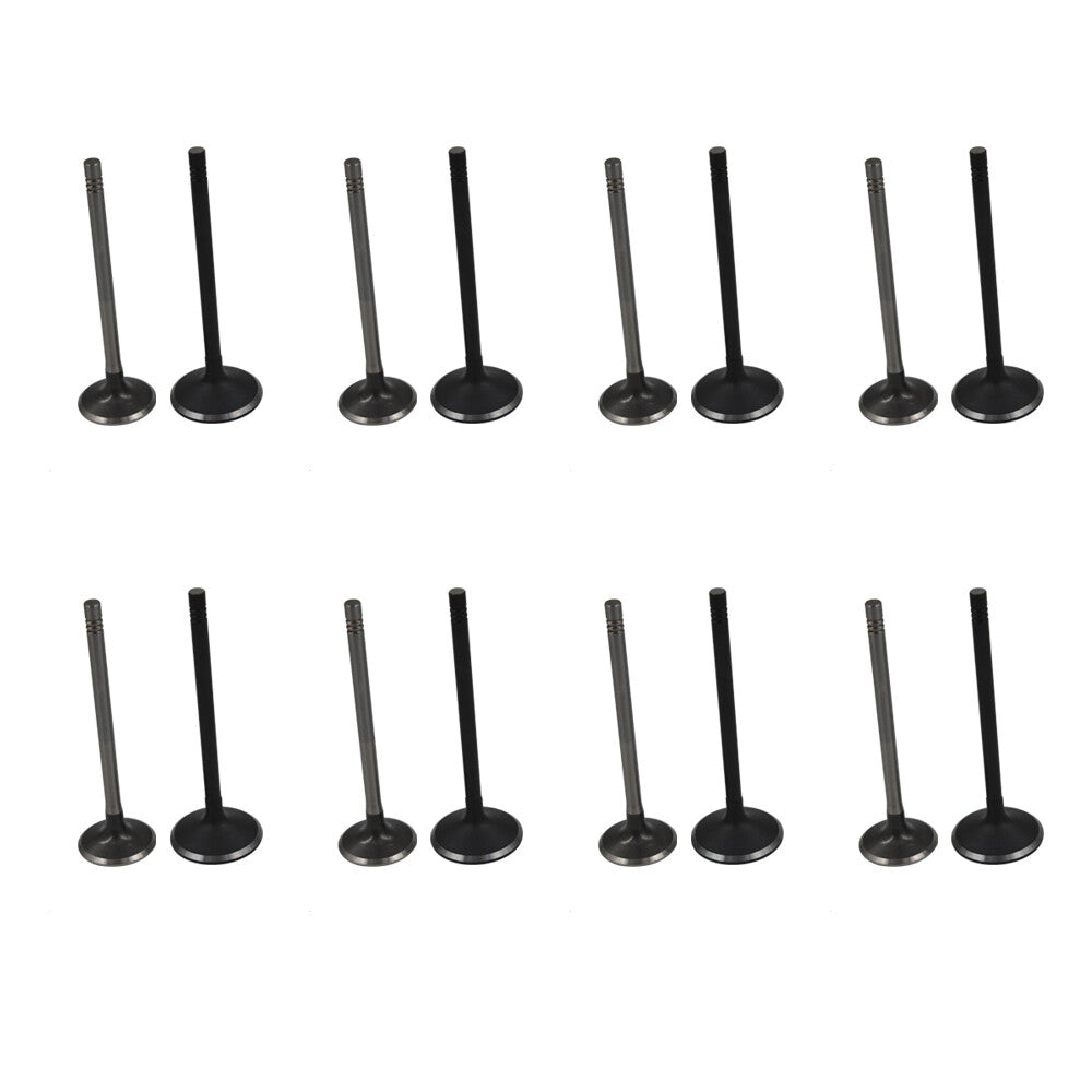 16PCS For GM 2.0L 2.2L 2.4L ECOTEC DOHC Chevy Pontiac Exhaust & Intake Valves