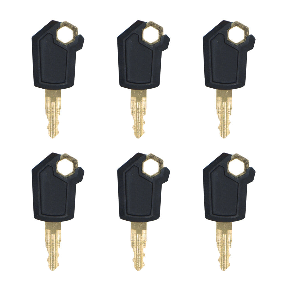 6PCS Ignition Keys 5P8500 For Caterpillar Heavy Equipment Replace 5P8500 Key
