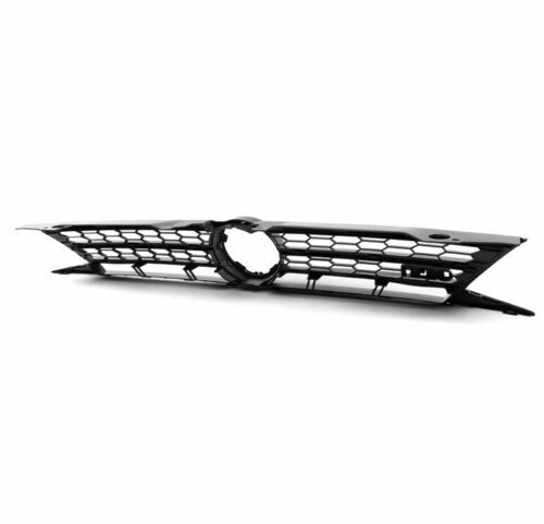 Mesh Hex Honeycomb Upper Grille Grill Chrome Trim for 2015-2018 for VW MK6 Jetta