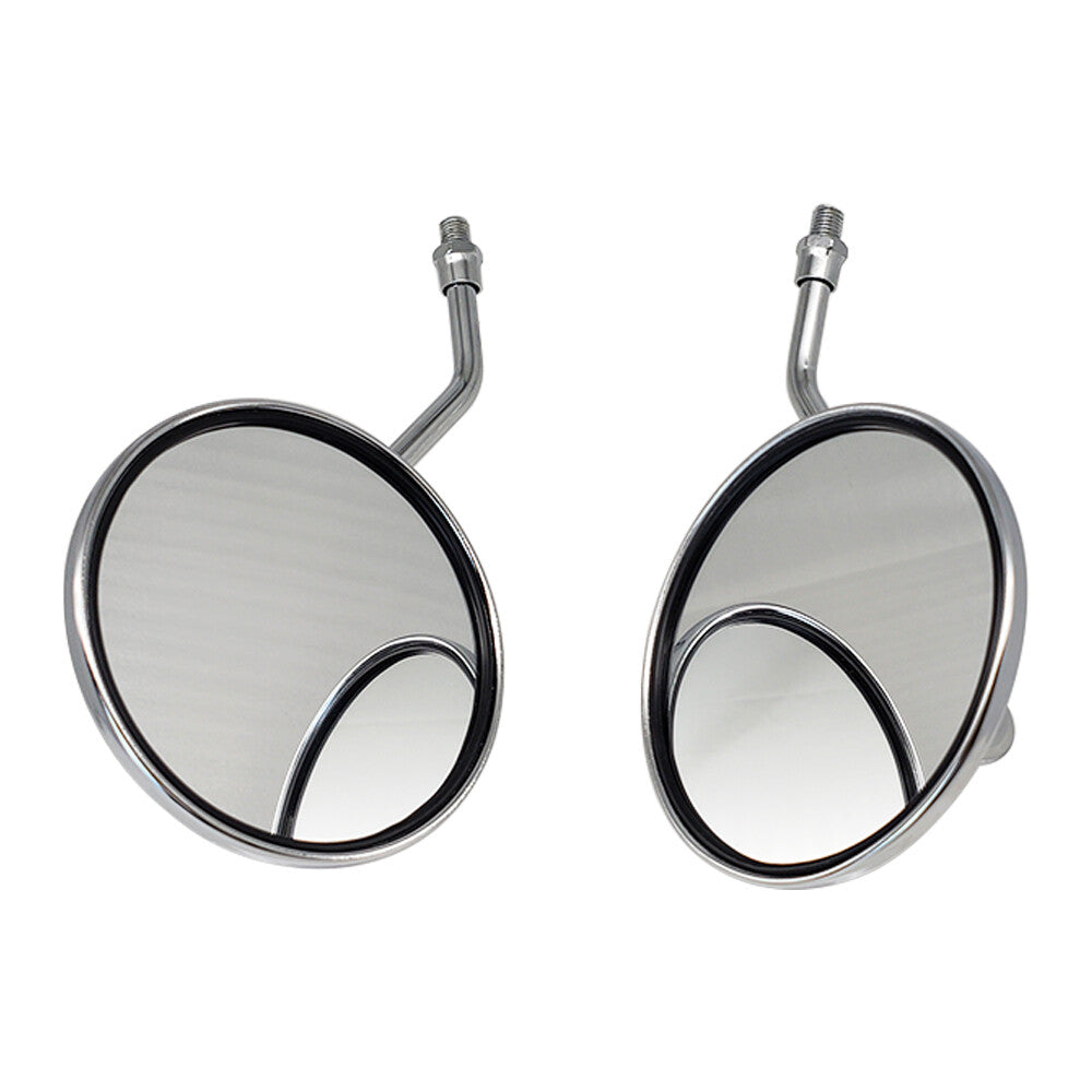 Pair Rear View Mirrors M8 for Honda Z50J1 JZ ST50 ST70 CL70 CT90 S90 CL100