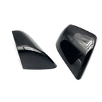 2X Left And Right Rear View Side Mirror Cover Skull Cap Black for Tesla Model y