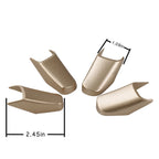 4PCS Door Pull Strap End Caps for Lincoln Town Car 2003 2004 2005 2006 2008 2011