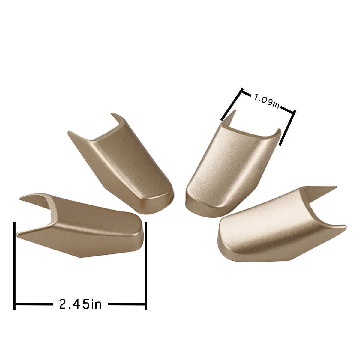 4PCS Door Pull Strap End Caps for Lincoln Town Car 2003 2004 2005 2006 2008 2011