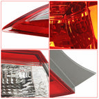 Rear LH+RH Side Outer Tail Light Signal Lamp Fit For Toyota Corolla Series 14-16