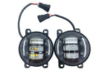 White/Yellow Dual Color 9W LED Fog Lights Lamps for Honda for Nissan for Subaru
