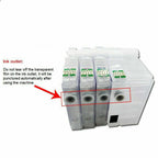 Printers 4 Color Refillable ink cartridges for Epson WorkForce 7610 7710 7210