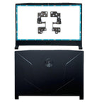 MS1581 MS 1582 Plastic Back Cover Bezel Hinges Black for MSI Katana GF66 11UG