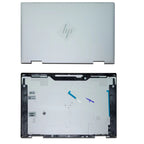 Silver Back Cover for HP Envy X360 13 BD 13M BD0023DX 13m bd1033dx