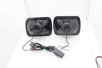 7X6 RGB MULTI COLOR LED SMD Halo Headlights PAIR for Jeep Wrangler YJ 86-95