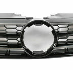FiIT 2015-2018 VW MK6 JETTA MESH HEX HONEYCOMB UPPER GRILLE GRILL W/CHROME TRIM