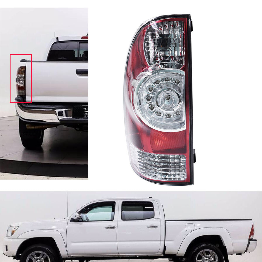 For Toyota Tacoma Series 2005-2015 Rear Left Driver Side LED Brake Tail Lights