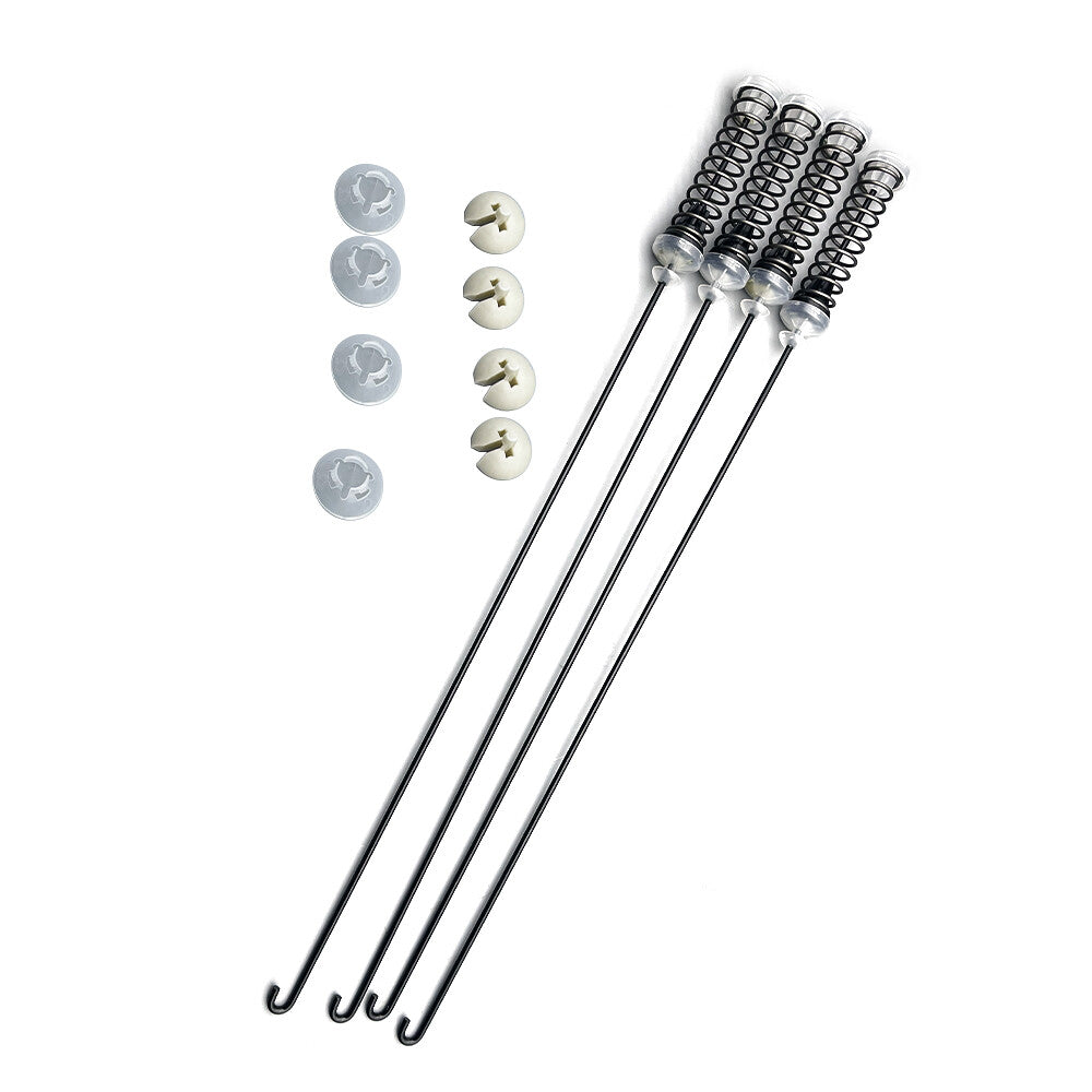 W11217817 Washer Suspension Rod Kit 4 Pack for Whirlpool for Maytag 4844566
