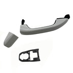 Rear Left Right Olympic White Door Handle for Chevrolet Silverado 2014 2019