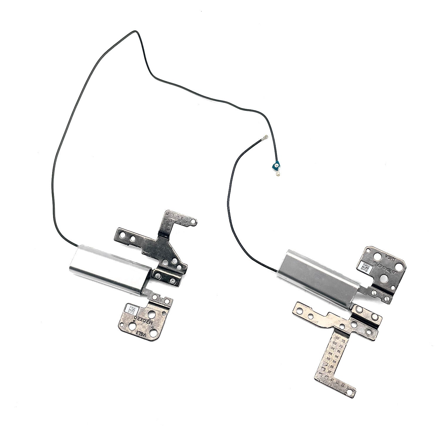 LCD Hinges L and R With Antenna for Lenovo Yoga 730 13IKB 730 13IWL Silver
