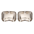 Chrome Hood Mirrors Cover LH RH Pair for 2008-2017 for Freightliner Cascadia