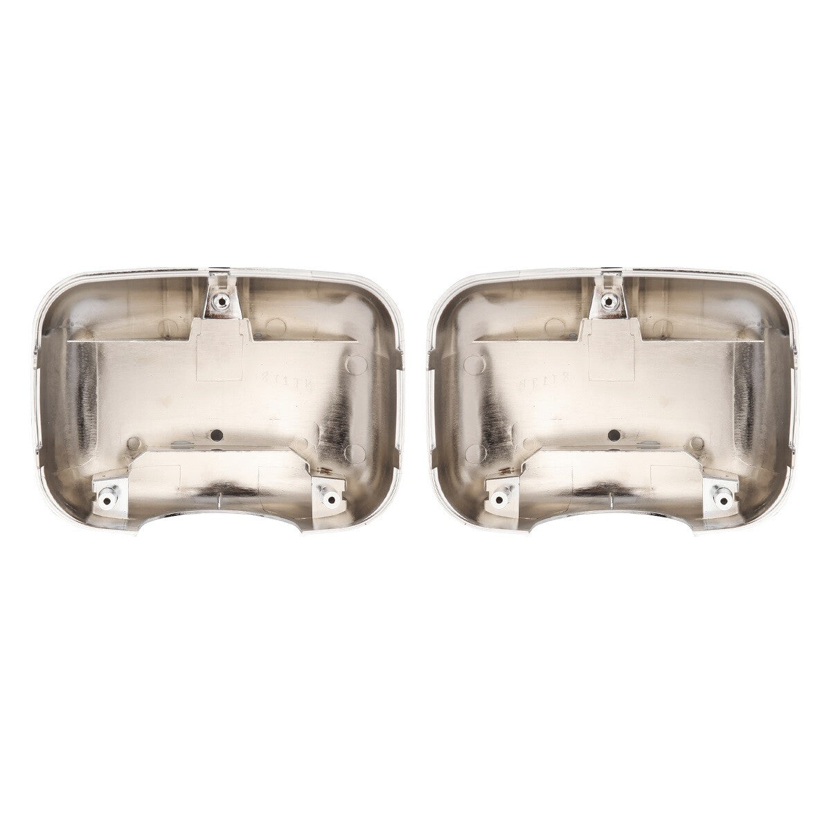 Chrome Hood Mirrors Cover LH RH Pair for 2008-2017 for Freightliner Cascadia