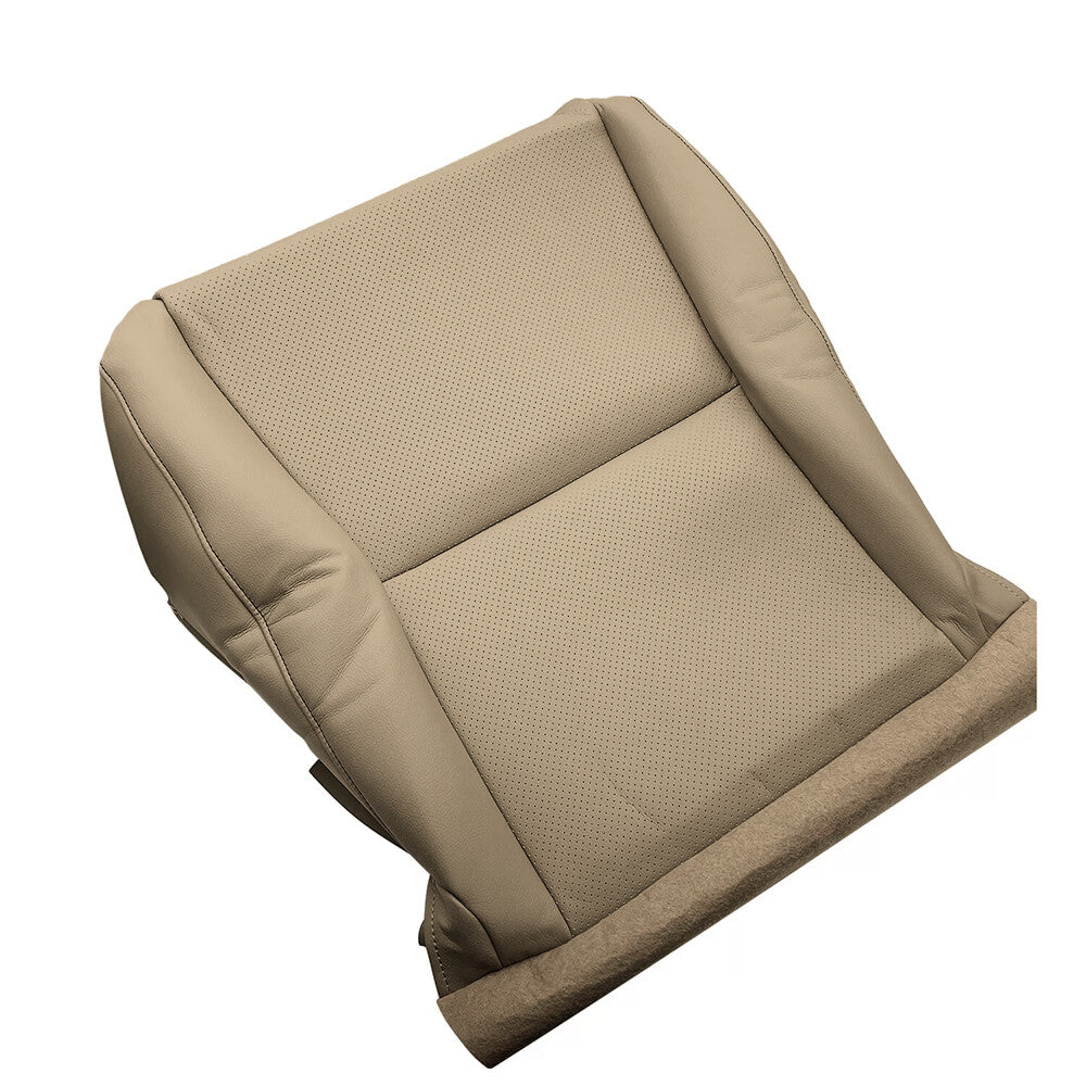 Driver Bottom Perforated Vinyl Seat Cover Tan for Lexus RX350 RX450H 2010 2015