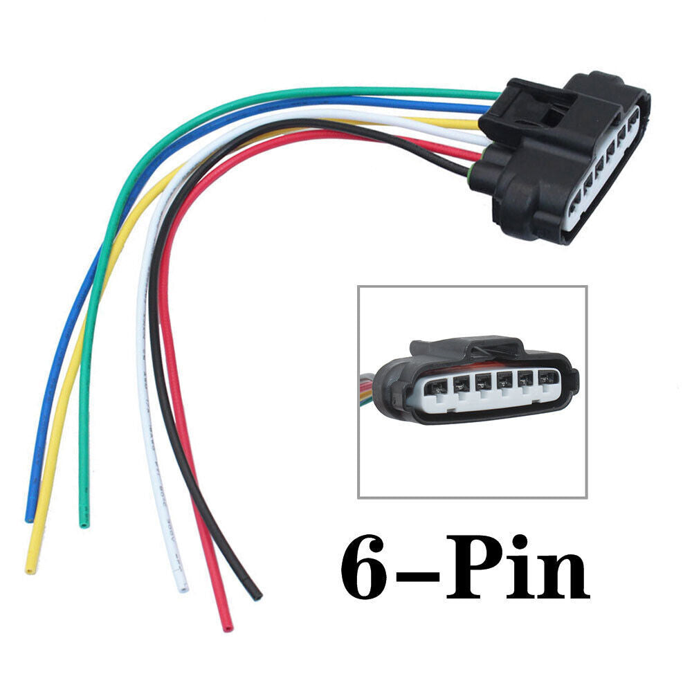 90980 11858 6 way Connector Pigtail Wire for Toyota Throttle Body Sensor TPS