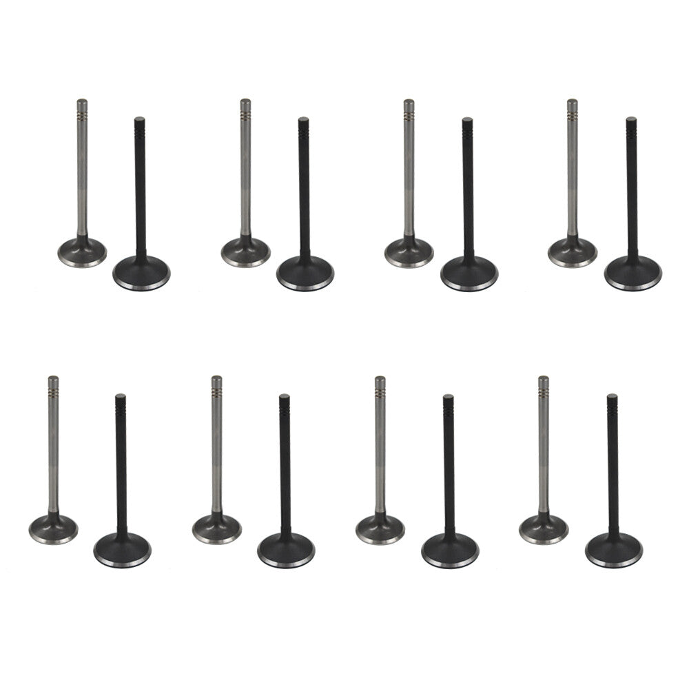 16PCS For GM 2.0L 2.2L 2.4L ECOTEC DOHC Chevy Pontiac Exhaust & Intake Valves