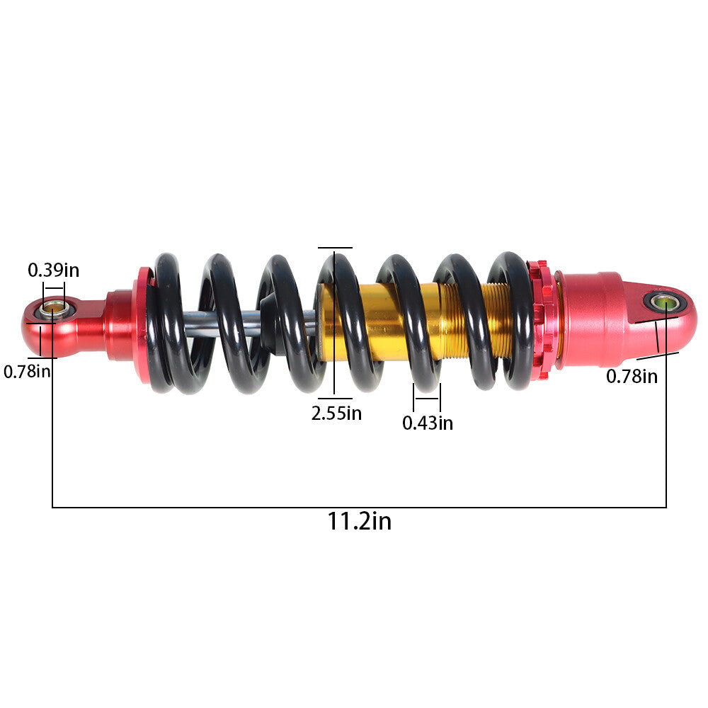 285mm Absorber Suspension 11" Rear Shock For Dirt Bike