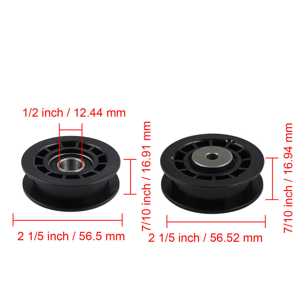 for Husqvarna Craftsman Pulleys 587973001(2) 587969201(1) Belt 580364609(1)