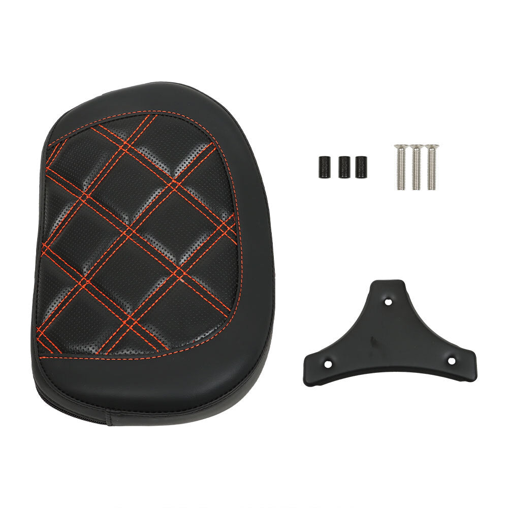 For Touring CVO Glide Street FLHXSE Passenger Sissy Bar Backrest Pad 1996-Up USA