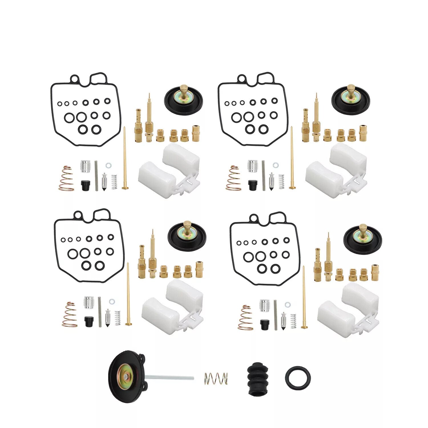 Carburetor Rebuild Repair Kit with Plug for Honda CB750SC CB750C CB750K 80 82