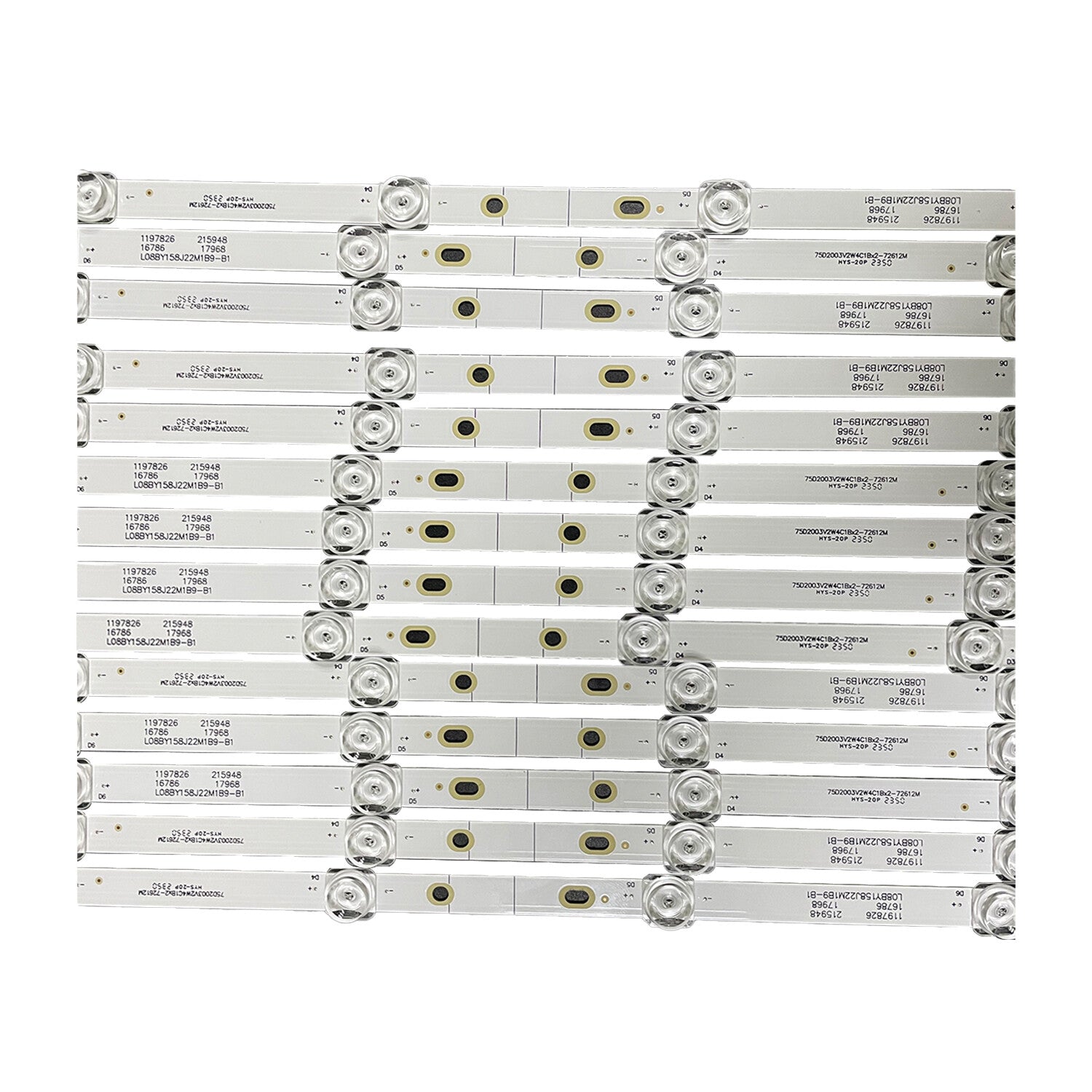 CRH BX75S3U713030T14088BS LED Backlight Strip for Hisense 75R6E4 75R6E1 75R7E2