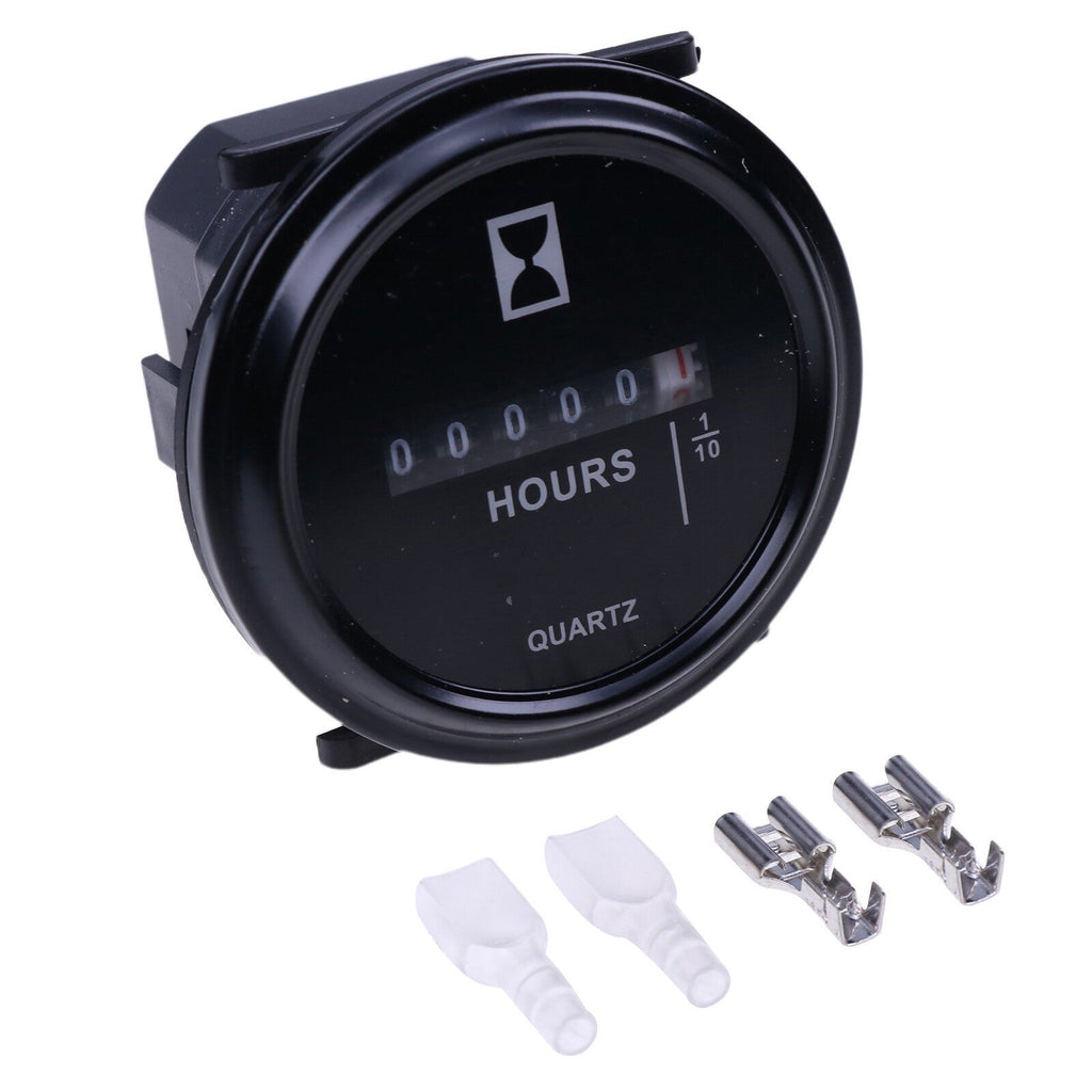 Hour Meter 10-80 Volts AM125427 for John Deere LX172-LX188 GT242 PC1980 622 5830