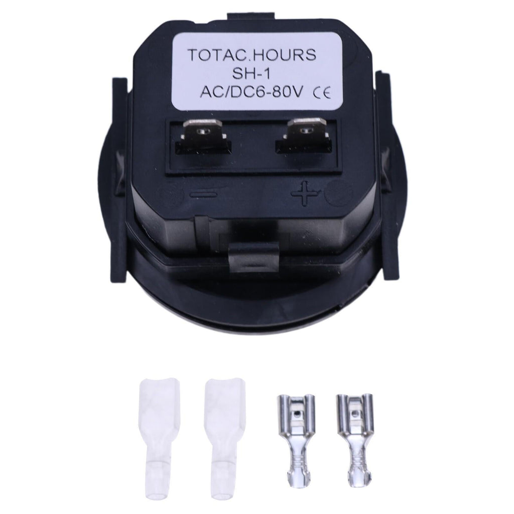 Hour Meter 10-80 Volts AM125427 for John Deere LX172-LX188 GT242 PC1980 622 5830
