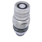 Hydraulic 1/2" Male Flat Face Coupler for Bobcat S300 S330 S450 S250 T140 T180