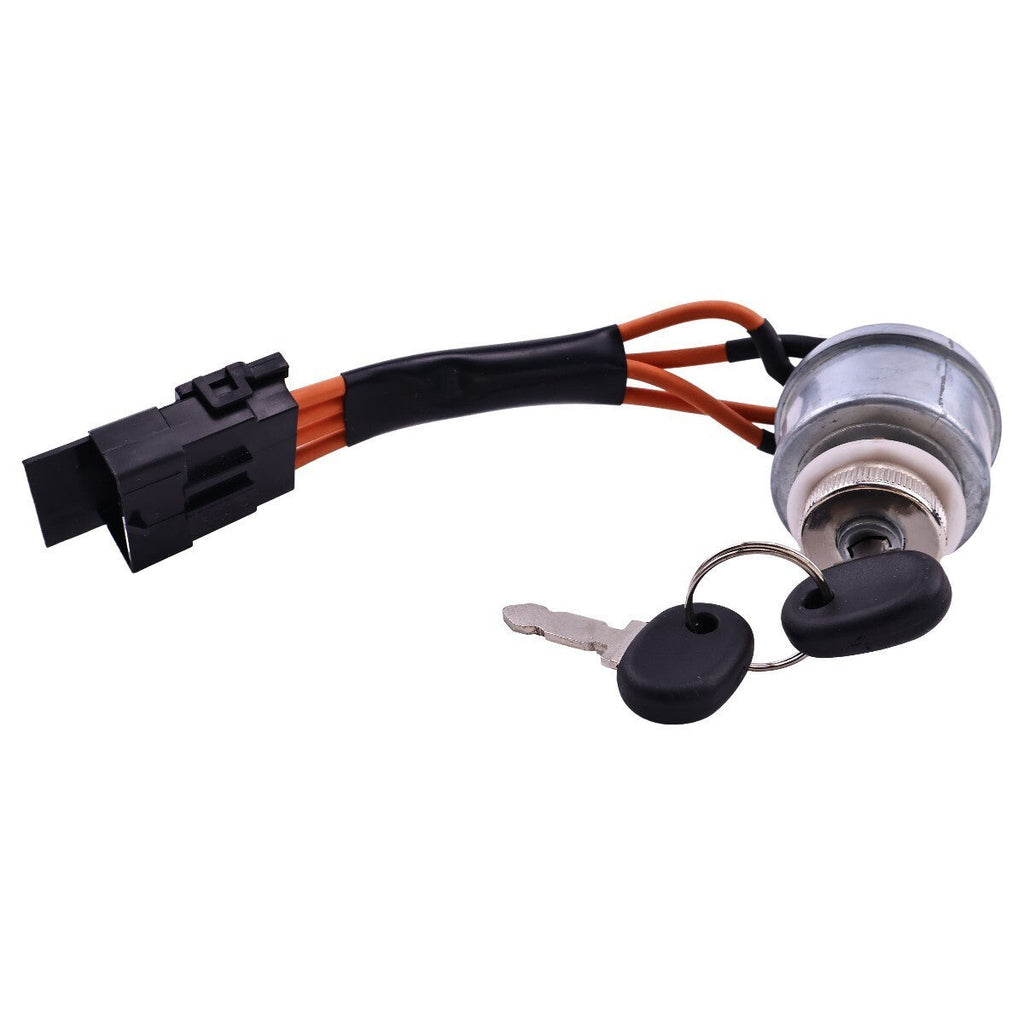 Ignition Key Switch 86569718 for New Holland TC25 TC25D TC29 TC29D TC33 TC33D