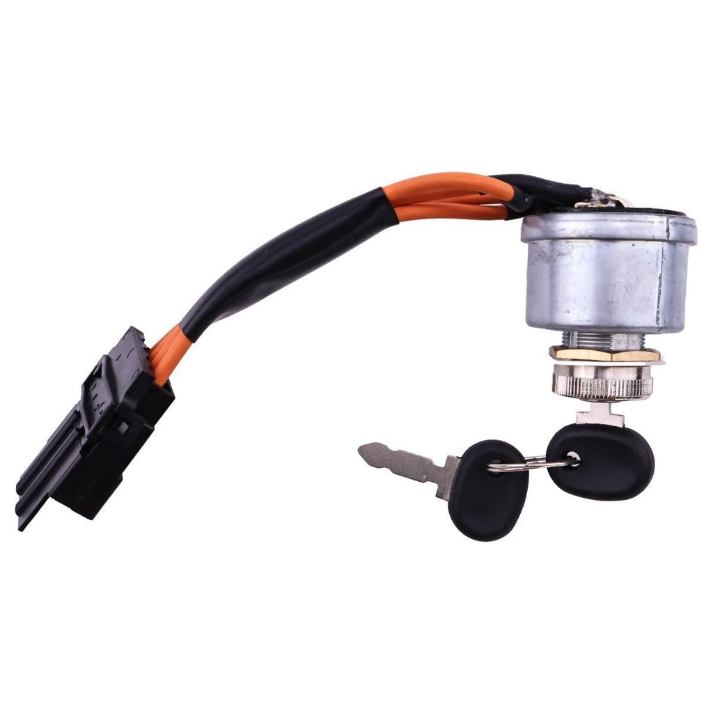 Ignition Key Switch 86569718 for New Holland TC25 TC25D TC29 TC29D TC33 TC33D